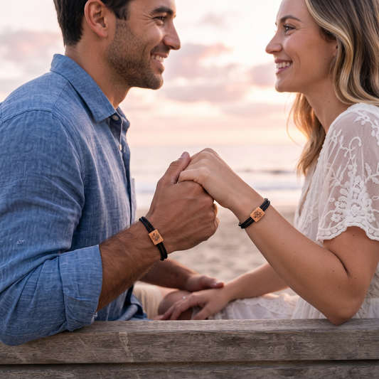 L'Art de Personnaliser votre Amour : Découvrez le Bracelet Personnalisé Initiales & Symbole de MARCEL ET LES BLONDES