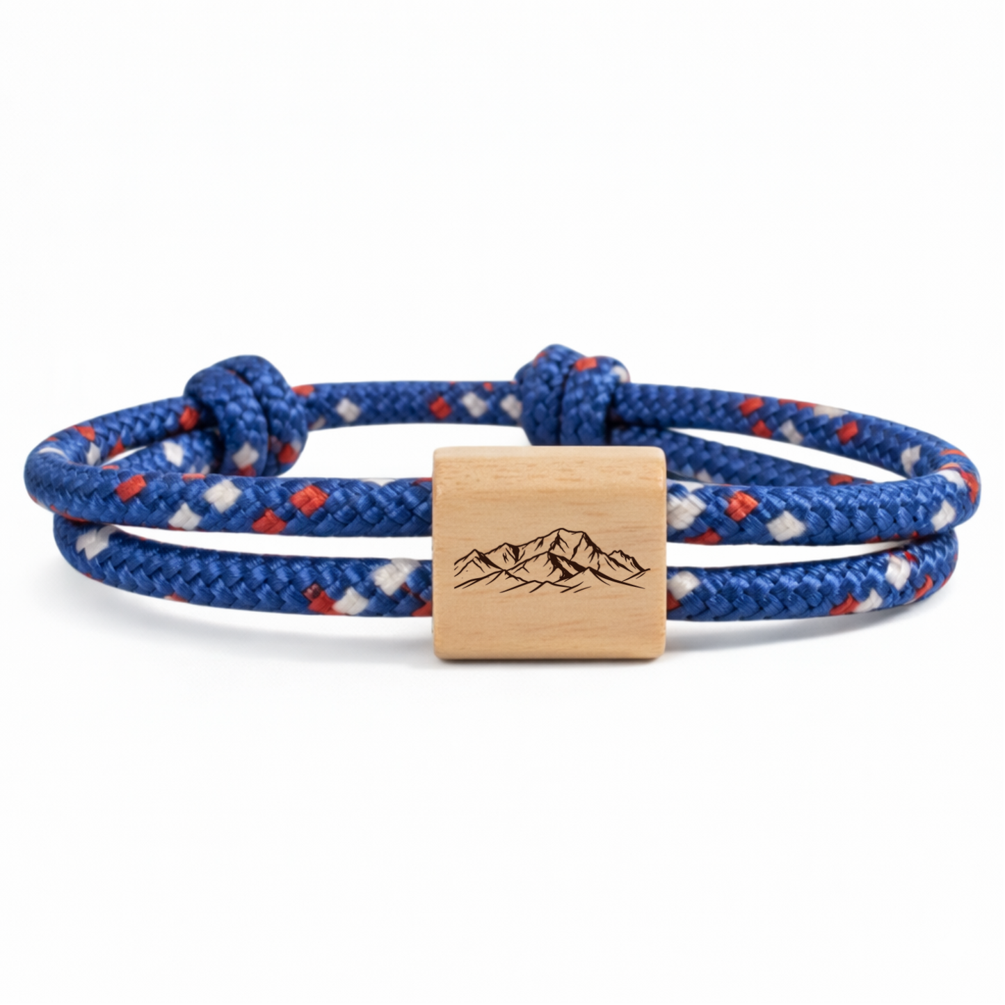 Bracelet Bois & Corde Personnalisé choisis ton sommet